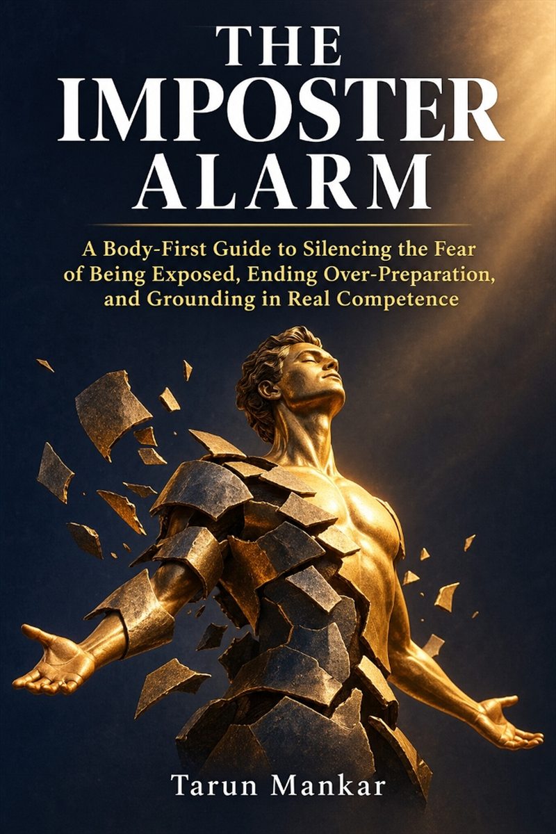 The Imposter Alarm Book Cover — Somatic Psychology by Tarun Mankar