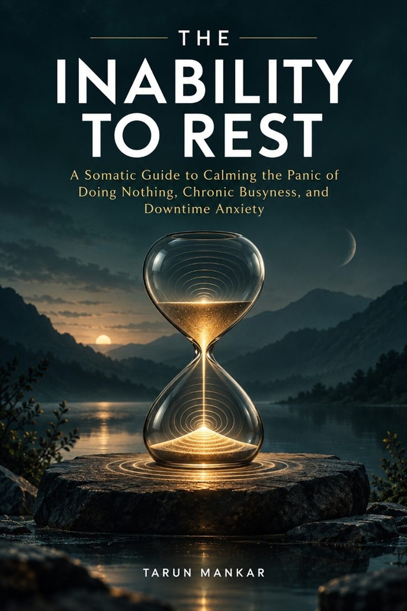 The Inability to Rest Book Cover — Somatic Psychology by Tarun Mankar